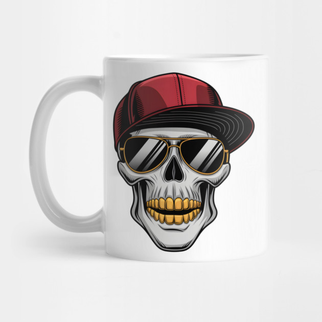 Street Hip Hop Rapper Skull by animegirlnft