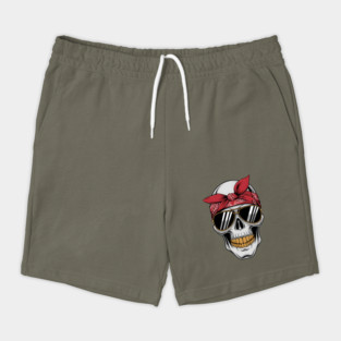 Gangster Skull Shorts