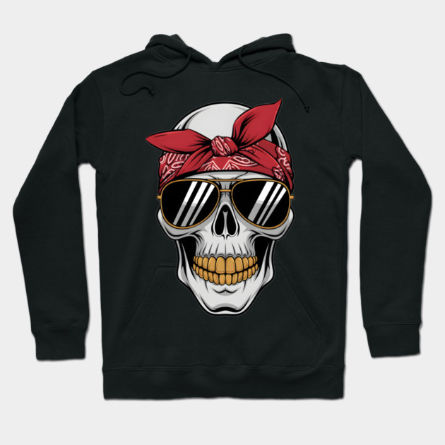 Gangster Skull Hoodie by animegirlnft