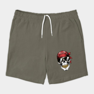 Gangster Rap Skull Shorts