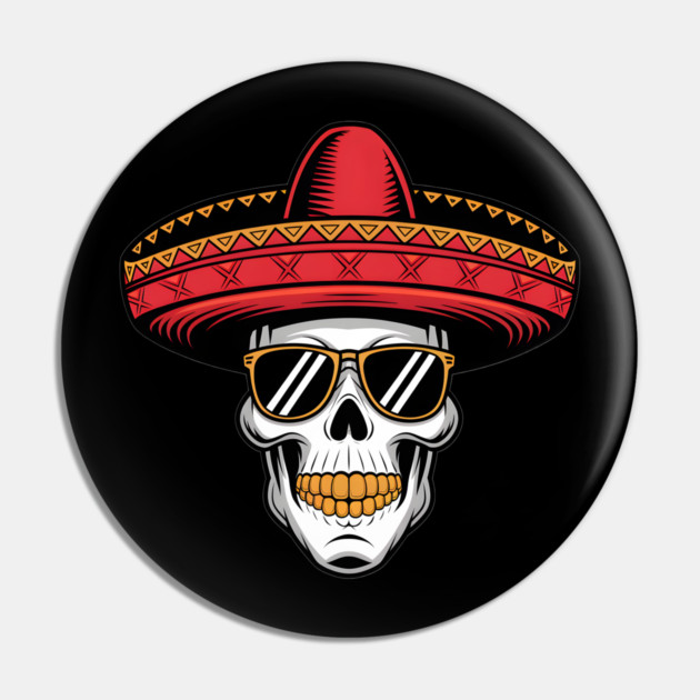 Chicano Lowrider Skull Pin by animegirlnft