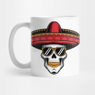 Chicano Lowrider Skull Mug