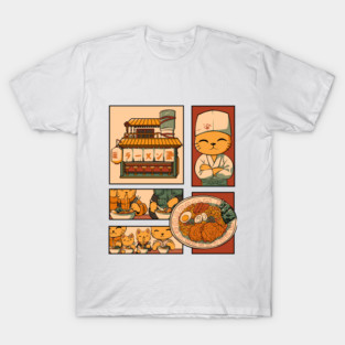 a naruto ramen restaurant T-Shirt