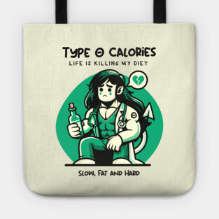 TYPE O CALORIES Tote