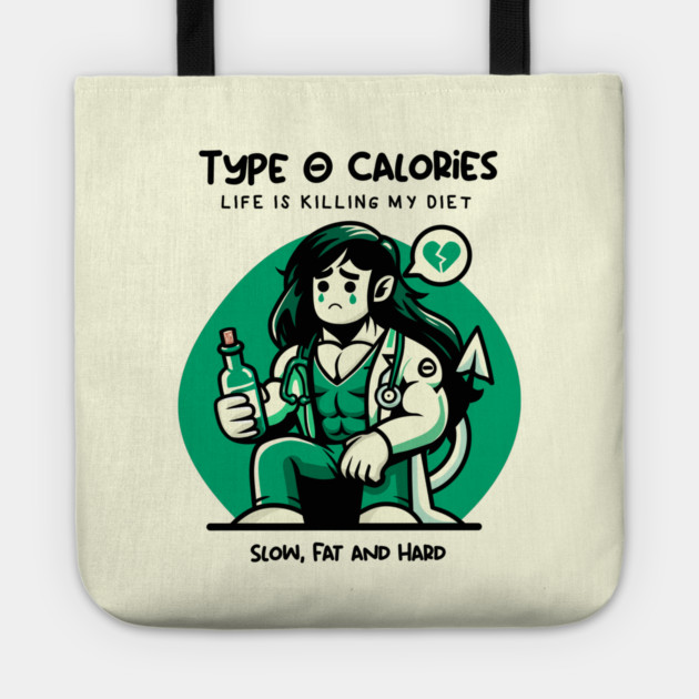 TYPE O CALORIES Tote by Fabrik