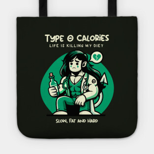 TYPE O CALORIES Tote