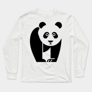 Panda Bear Long Sleeve T-Shirt