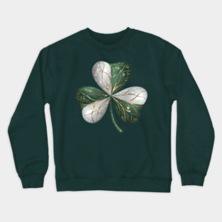 St Patrick's Day Shamrock Crewneck Sweatshirt