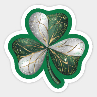 St Patrick's Day Shamrock Magnet