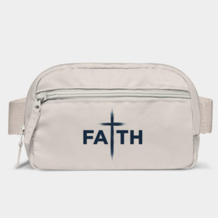 Faith Christian Typography Design – Inspirational Faith Artwork Bag