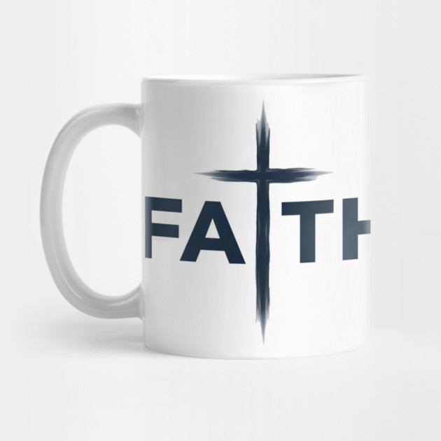 Faith Christian Typography Design – Inspirational Faith Artwork by Rox