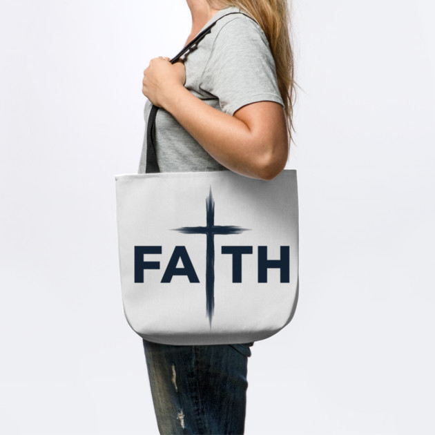 Faith Christian Typography Design – Inspirational Faith Artwork by Rox