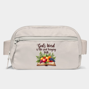 God's Word is Like Seed Producing Fruit Bag