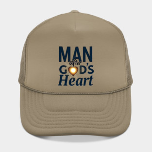 Man After God's Heart Christian Design Hat