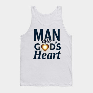 Man After God's Heart Christian Design Tank Top