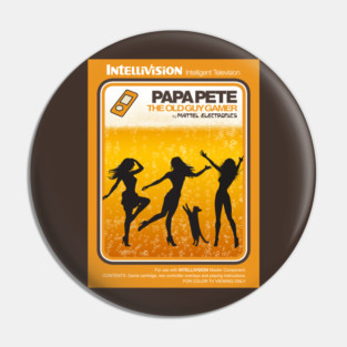 Papa Pete Takes a Break! Pin