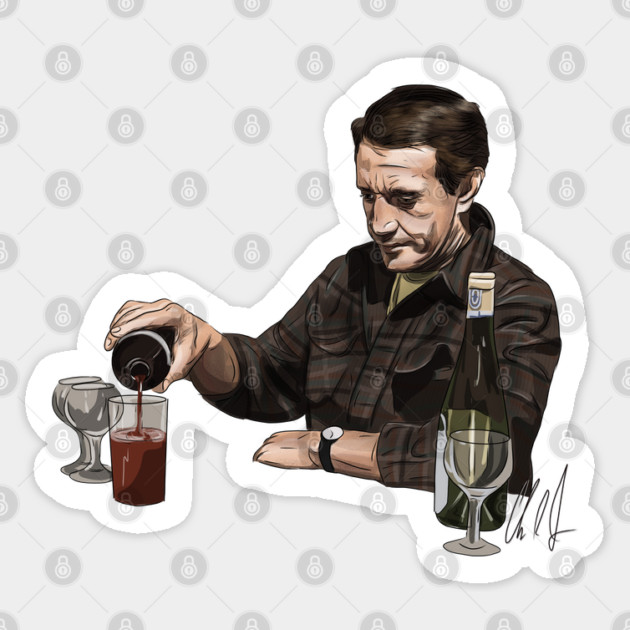 JAWS: Chief Brody's 6-Finger Pour Sticker by 51Deesigns