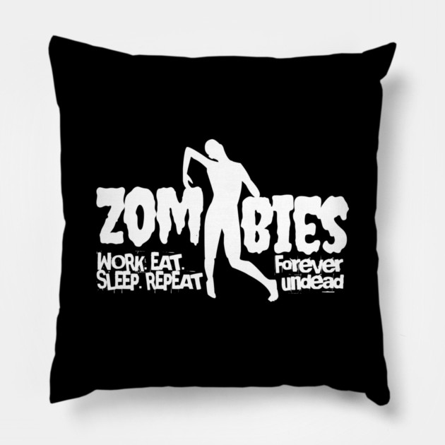 ZOMBIES Pillow by Fabrik