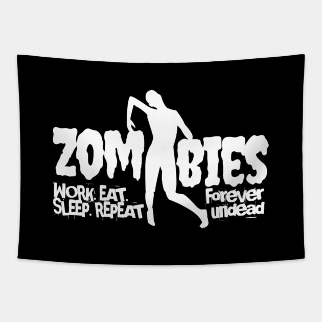 ZOMBIES Tapestry by Fabrik