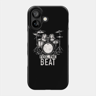Feel the Beat. Acoustic Grunge Phone Case