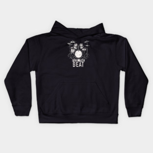 Feel the Beat. Acoustic Grunge Kids Hoodie