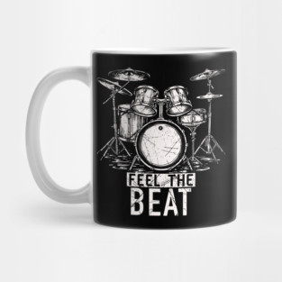 Feel the Beat. Acoustic Grunge Mug