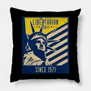Libertarian Party Pillow