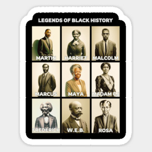 Legends of Black History Magnet