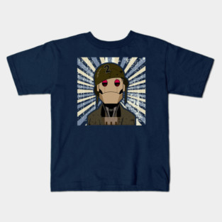 Gi Robot vintage look Kids T-Shirt