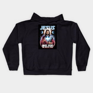 Jesus May the Lord Be With You Kids Hoodie