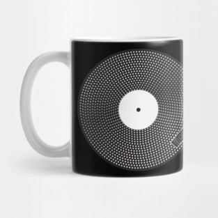 Turntable Dot Vinyl Record Mug