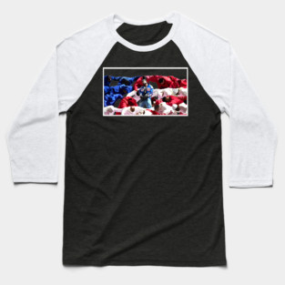 Kendrick Lamar Half TIme Super Bowl Vexel Art Baseball T-Shirt