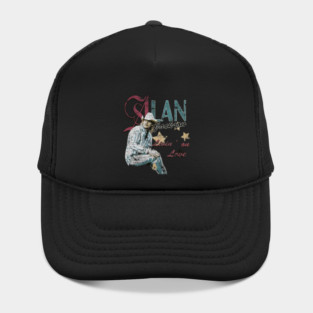Alan Jackson Livin On Love Vintage Cracked Hat