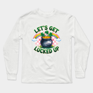 Lucky Vibes: Celebrate St. Patrick’s Day in Style Long Sleeve T-Shirt