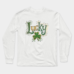 Lucky Vibes: Celebrate St. Patrick’s Day in Style Long Sleeve T-Shirt