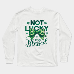 Lucky Vibes: Celebrate St. Patrick’s Day in Style Long Sleeve T-Shirt