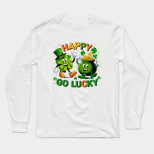 Lucky Vibes: Celebrate St. Patrick’s Day in Style Long Sleeve T-Shirt