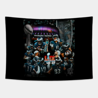 Super Bowl 59 Champions Tapestry
