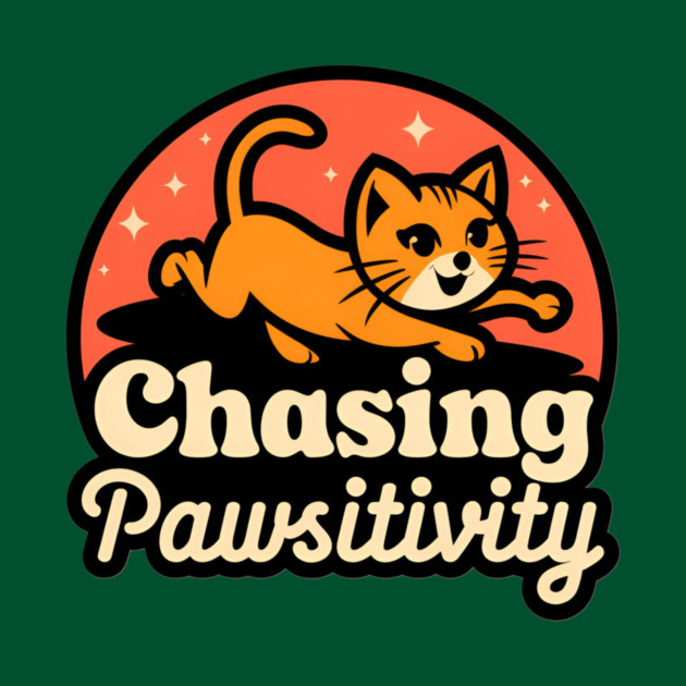 Chasing Pawsitivity by Pete the Cat Guy