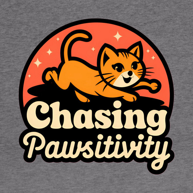 Chasing Pawsitivity by Pete the Cat Guy