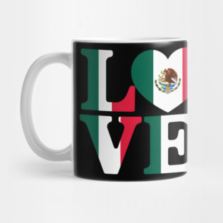 Mexico Flag Love Mug