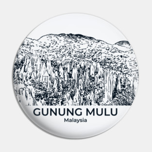 Gunung Mulu National Park - Malaysia Pin