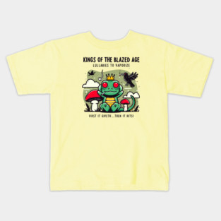 KINGS OF THE BLAZED AGE Kids T-Shirt