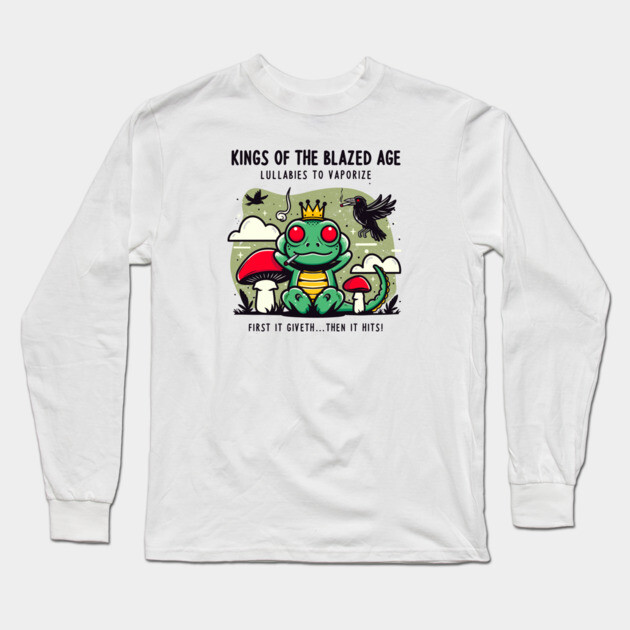 KINGS OF THE BLAZED AGE Long Sleeve T-Shirt by Fabrik