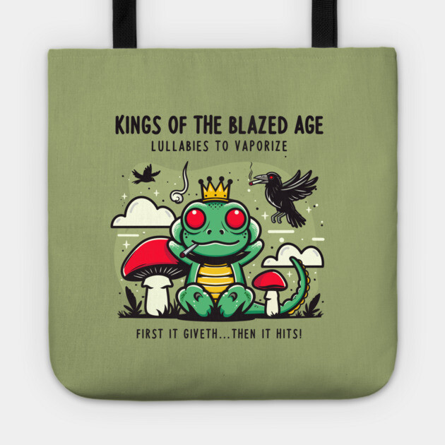 KINGS OF THE BLAZED AGE Tote by Fabrik