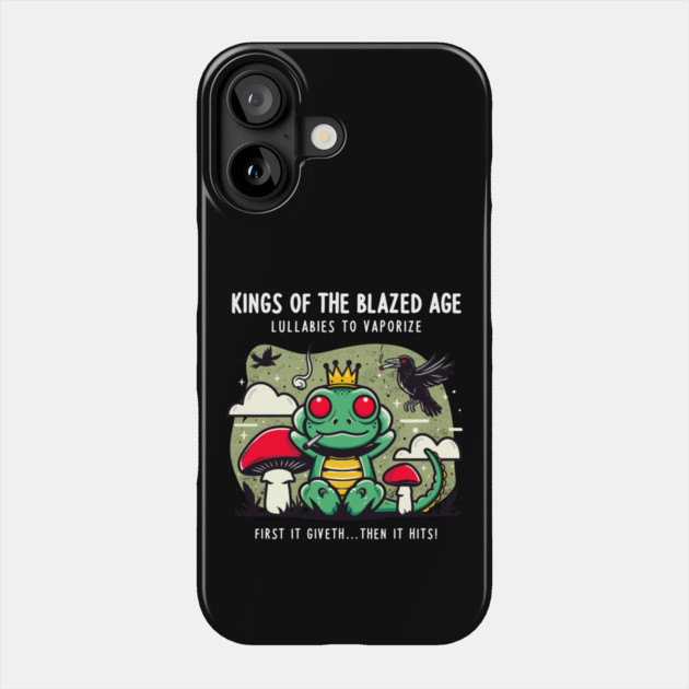 KINGS OF THE BLAZED AGE Phone Case by Fabrik