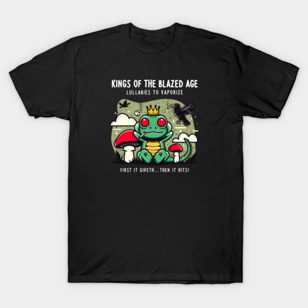 KINGS OF THE BLAZED AGE T-Shirt by Fabrik