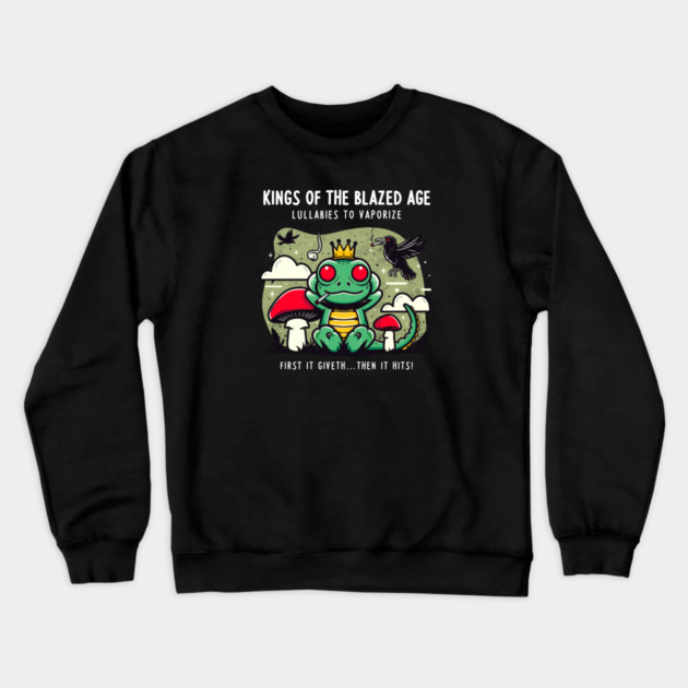 KINGS OF THE BLAZED AGE Crewneck Sweatshirt by Fabrik