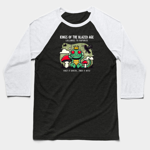 KINGS OF THE BLAZED AGE Baseball T-Shirt by Fabrik