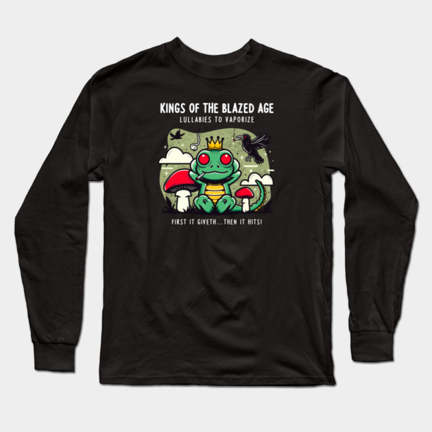 KINGS OF THE BLAZED AGE Long Sleeve T-Shirt by Fabrik